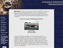 Tablet Screenshot of accountingandauditingservices.com